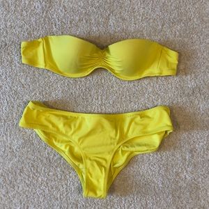 Victoria secret Yellow bikini
